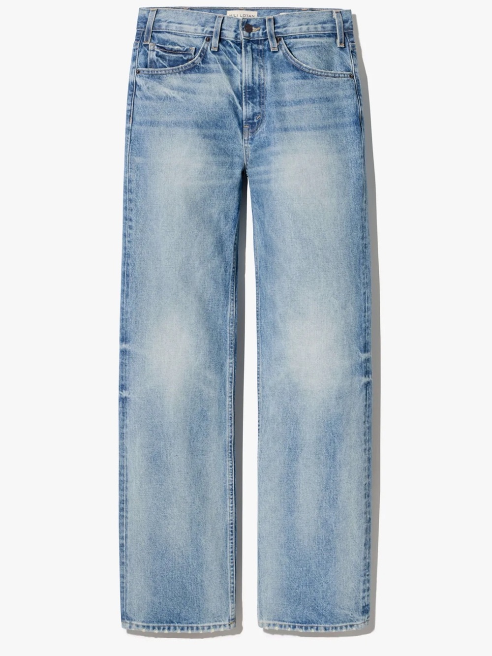 Nili Lotan Mitchell Jeans Size 26 x 30 in Summer Wash